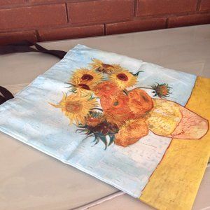 Adorable Van Gogh Sunflower Print Carry-All Bag